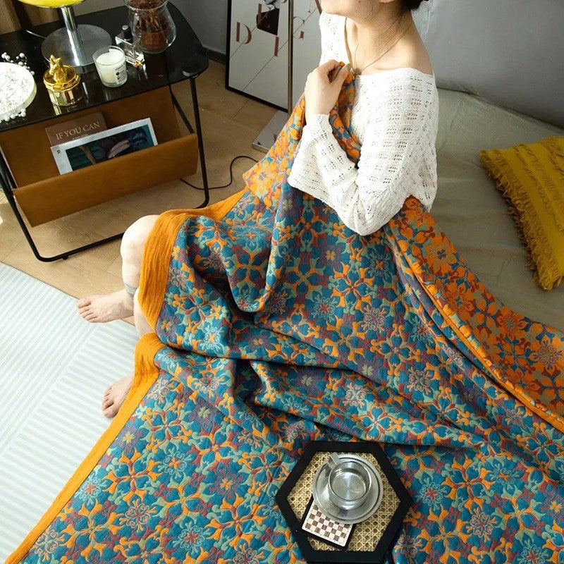 Nehari Cotton Reversible Quilt